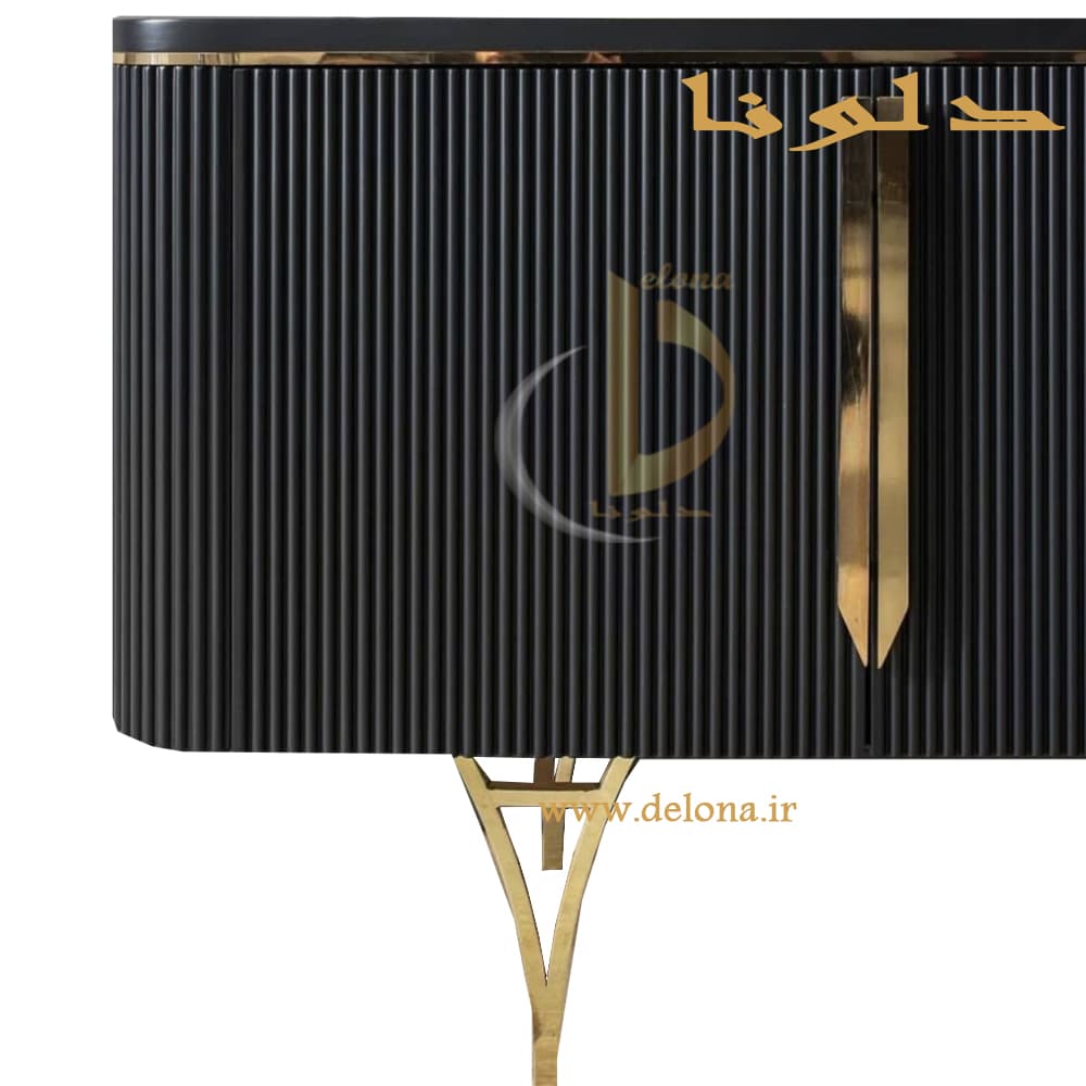 تخت خواب دونفره مدل چستر با دیزاین استیل — تصویر ۵