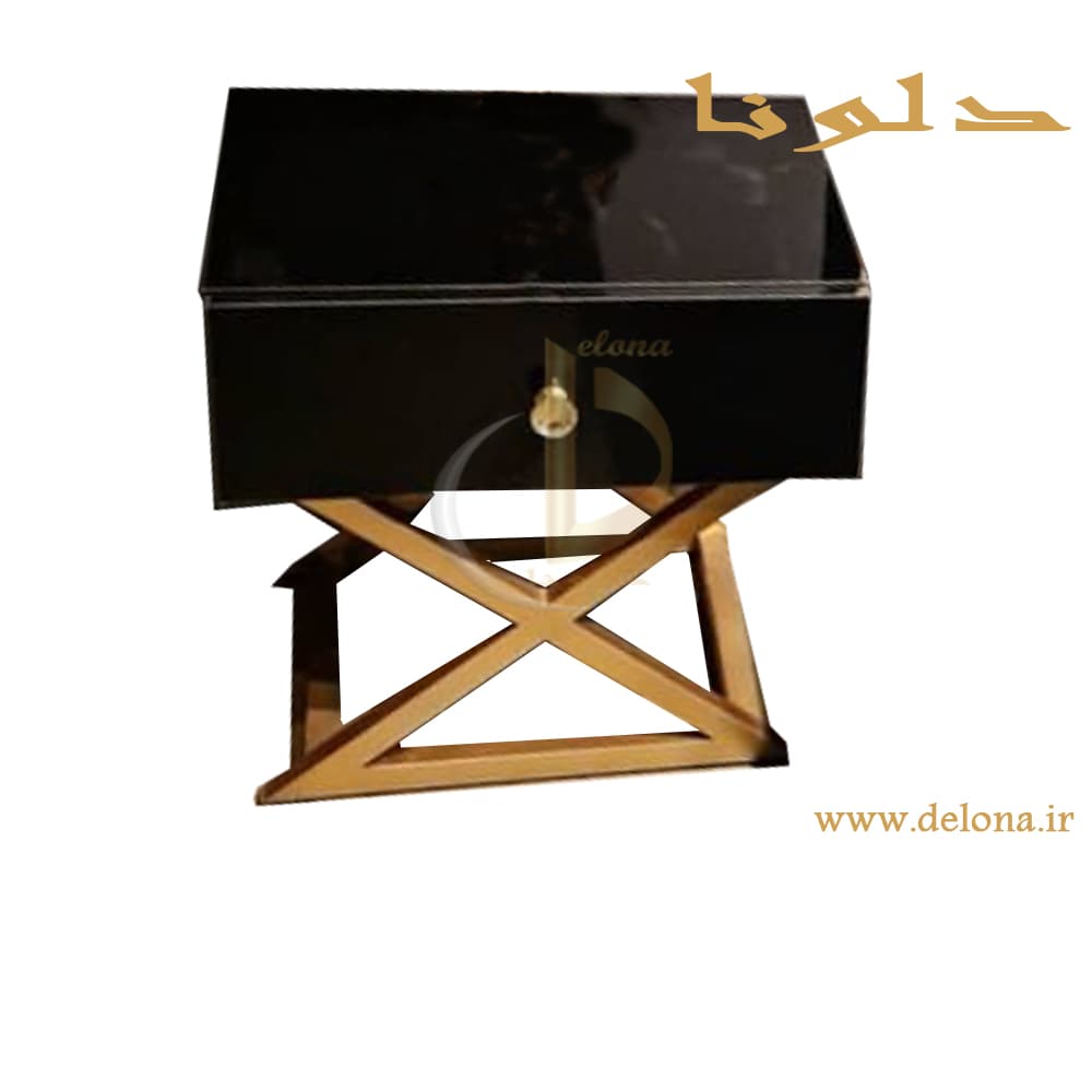 تخت خواب دونفره مدل چستر با دیزاین استیل — تصویر ۷