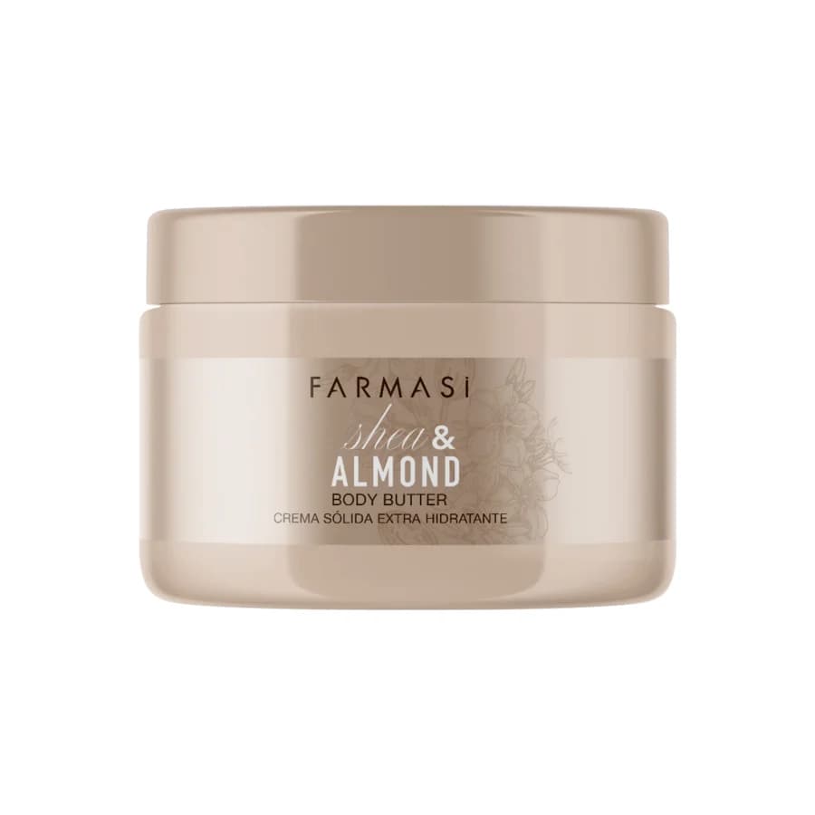 کره بدن فارماسی (Farmasi) مدل Shea Butter & Almond حجم ۲۵۰ میلی‌لیتر — تصویر ۳