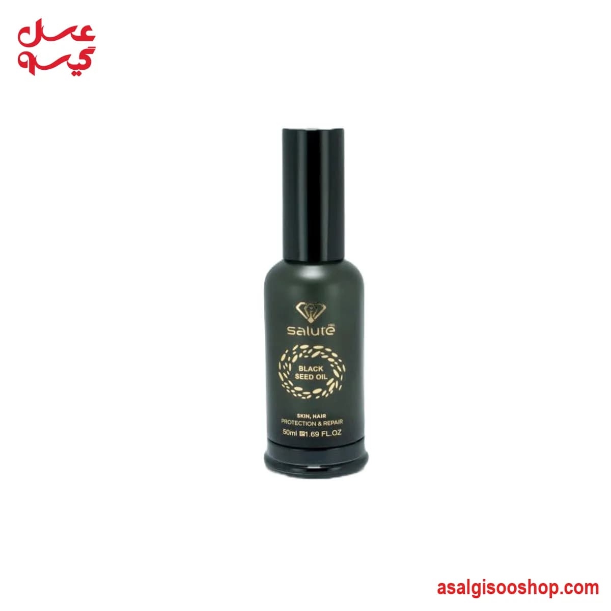 روغن مو سیاه‌دانه سالوته|Salute Black Seed Hair Oil| کد 3204