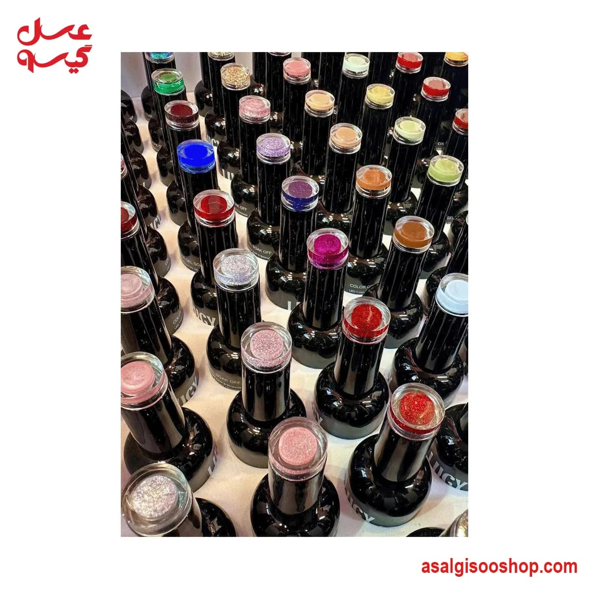 پک لاک ژل ۱۰۰ عددی لوسی|Lucy 100pcs Gel Nail Polish Set| کد 3182 — تصویر ۴