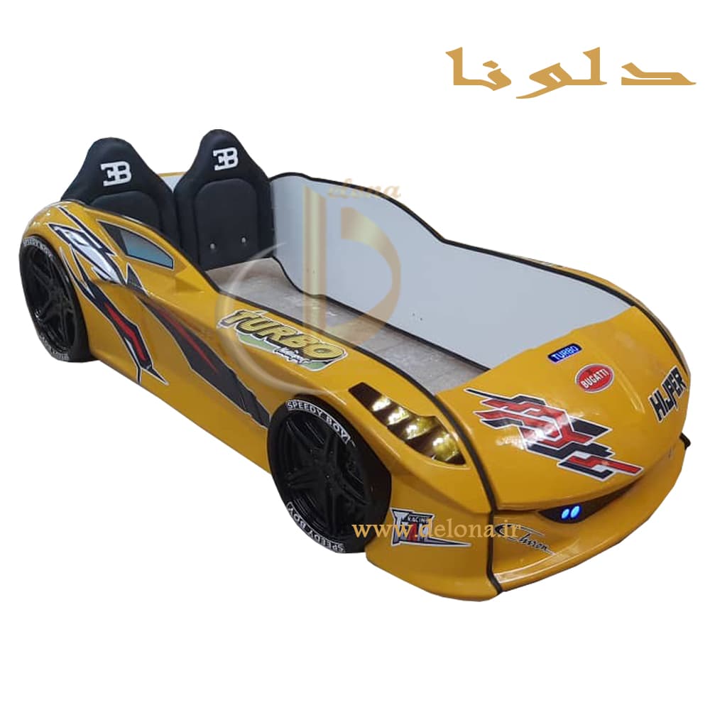 تخت خواب ماشینی مدل بوگاتی کراس برند آراچوب — تصویر ۱۱