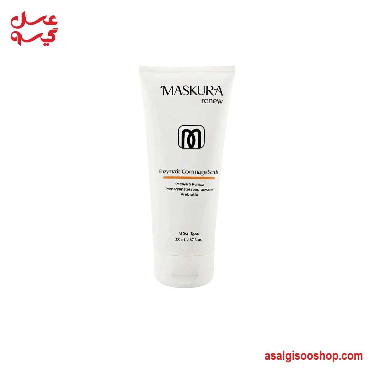 کرم اسکراب صورت ماسکورا رنیو|/گوماژ/Maskura Renew Face Scrub Cream | کد 3170