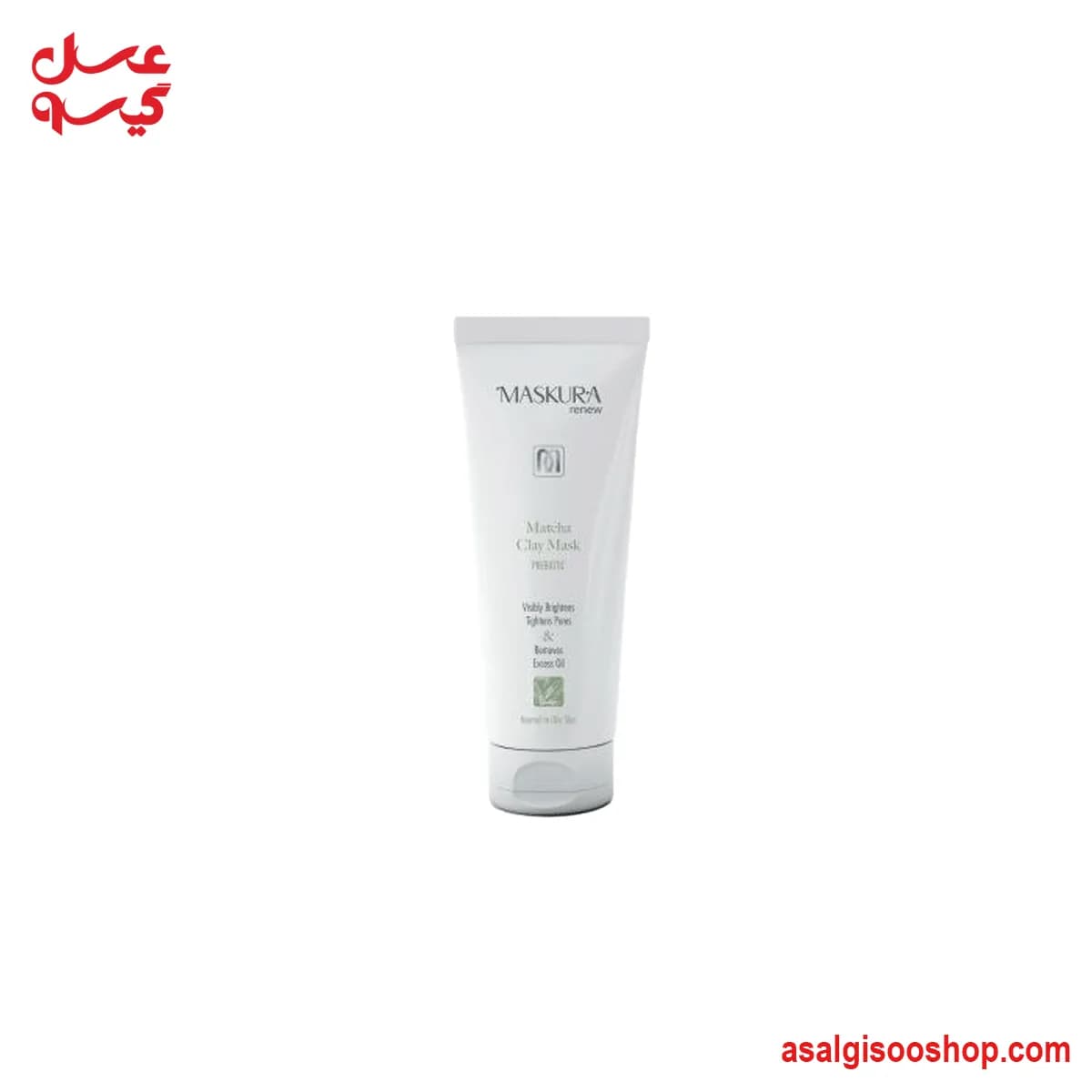 ماسک صورت خاک رس ماچا ماسکورا حجم ۱۰۰ میلی لیتر|Maskura Matcha Clay Mask 100 ml|کد3166