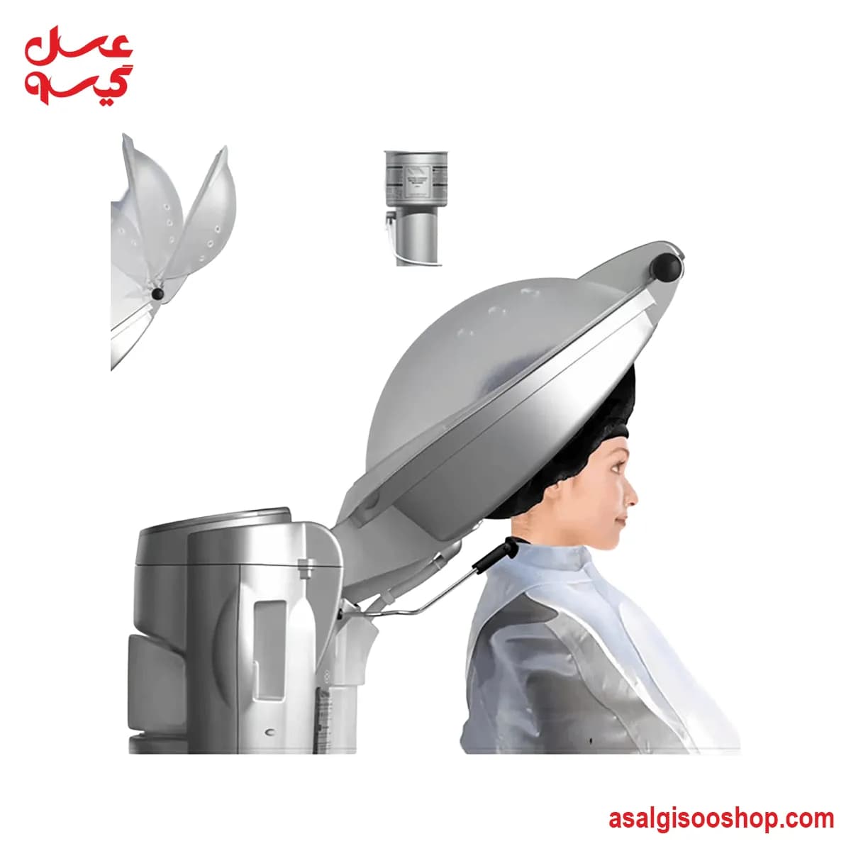 دستگاه مایکرومیست ۱۵ لایت لیز Lizze مدل کنترلدار | Lizze Micromist 15 Light Hair Steamer with Remote Control | کد 3151 — تصویر ۶