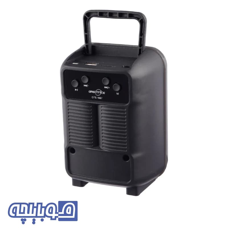 اسپیکر بلوتوثی قابل حمل مدل GTS-1867 — تصویر ۵