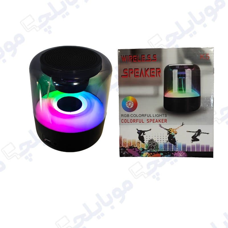 اسپیکر بلوتوثی colorful speaker مدل k5 — تصویر ۲