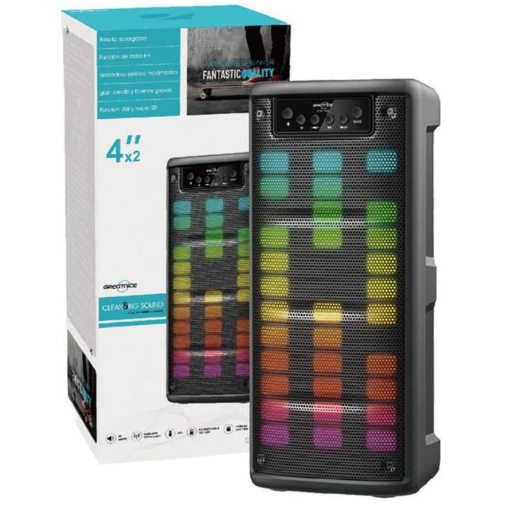 اسپیکر بلوتوثی قابل حمل مدل GTS-1805 — تصویر ۵