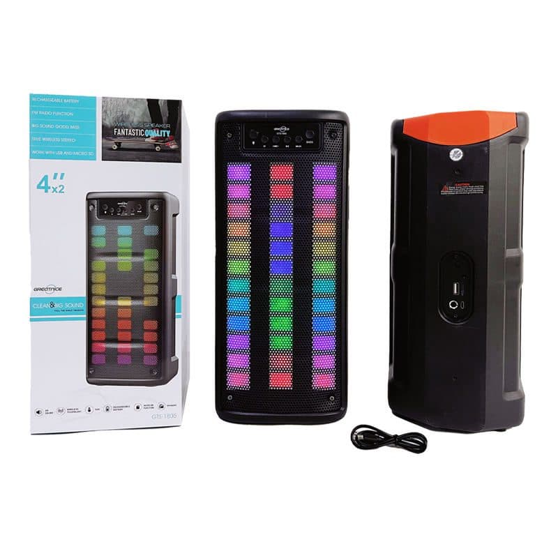 اسپیکر بلوتوثی قابل حمل مدل GTS-1805 — تصویر ۶
