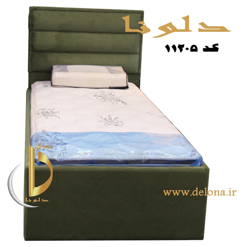 تخت خواب یک نفره مدرن سه خط — تصویر ۳
