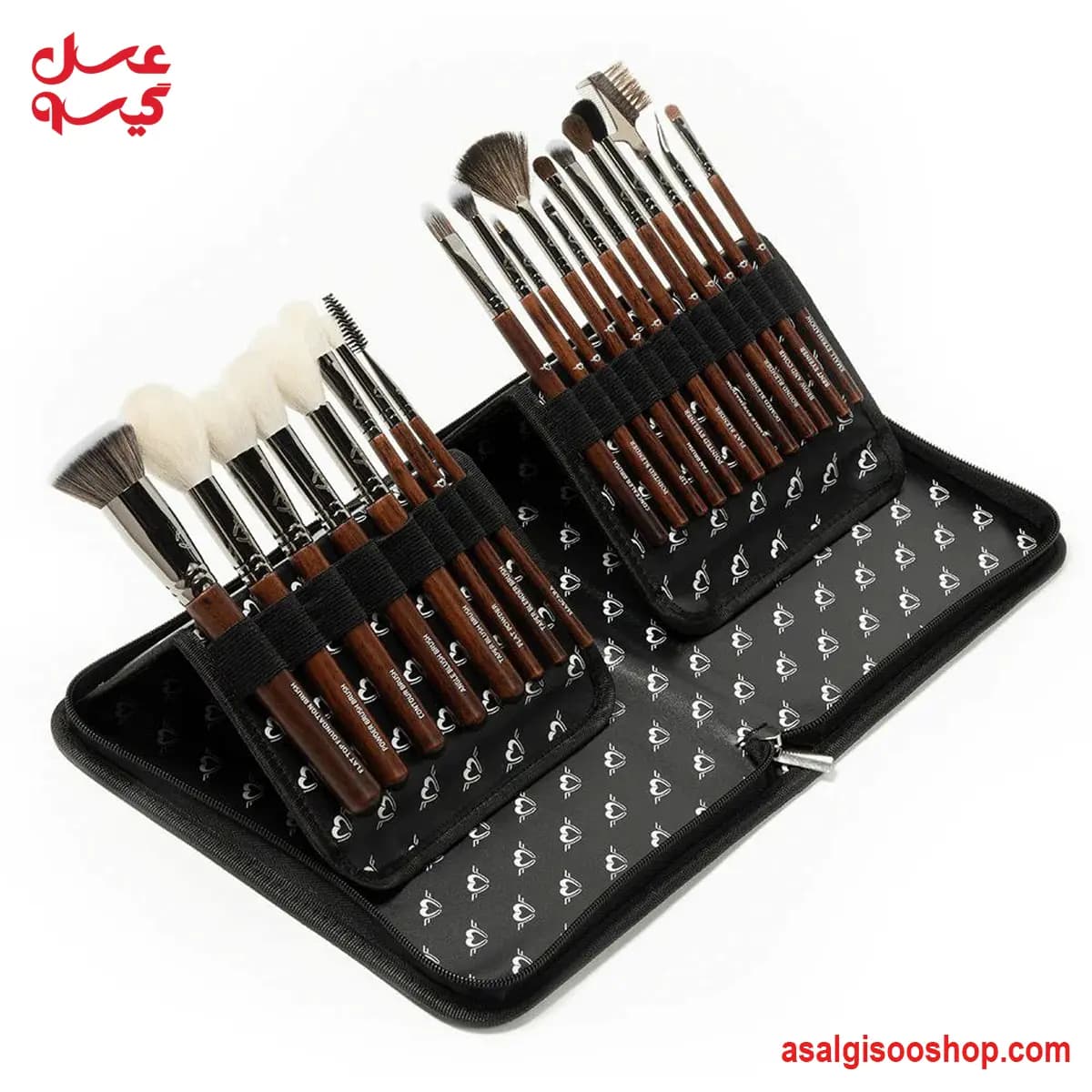ست براش ۲۰ عددی فوراور۵۲ | Forever52 20pcs Professional Makeup Brush Set (XZ018) | کد 3105 — تصویر ۴
