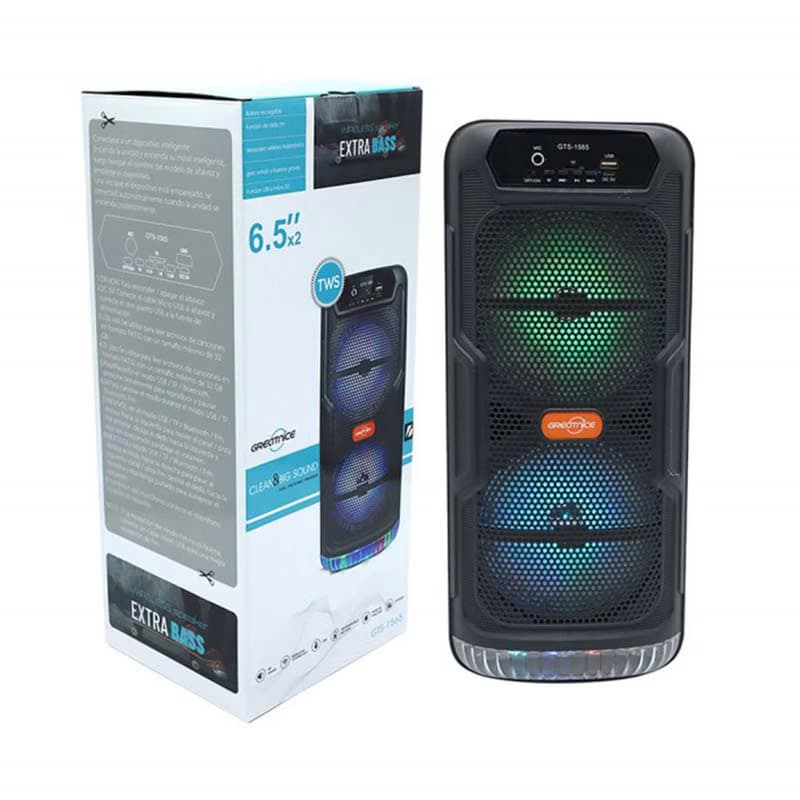 اسپیکر بلوتوثی قابل حمل مدل GTS_1565 — تصویر ۶