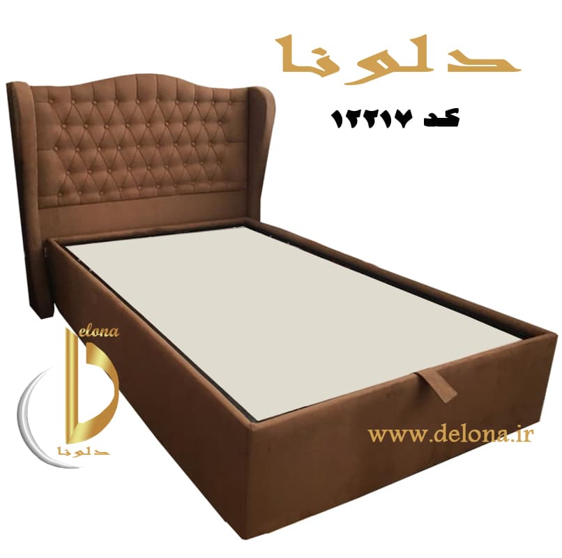 تخت خواب یک نفره مدرن مدل کاترین — تصویر ۹