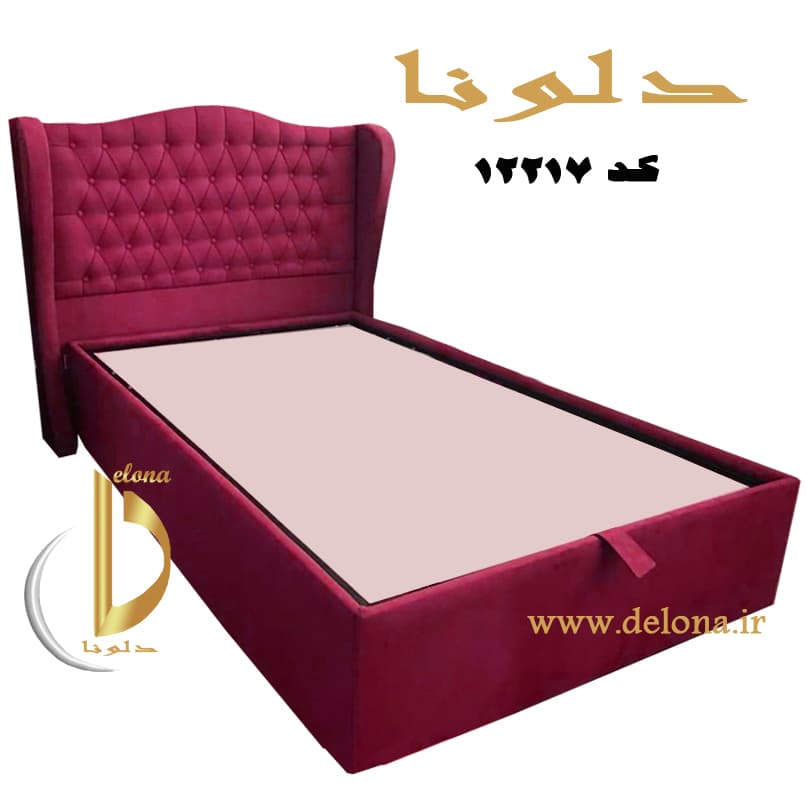 تخت خواب یک نفره مدرن مدل کاترین — تصویر ۱۰