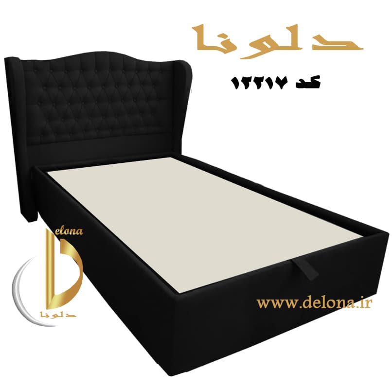 تخت خواب یک نفره مدرن مدل کاترین — تصویر ۷