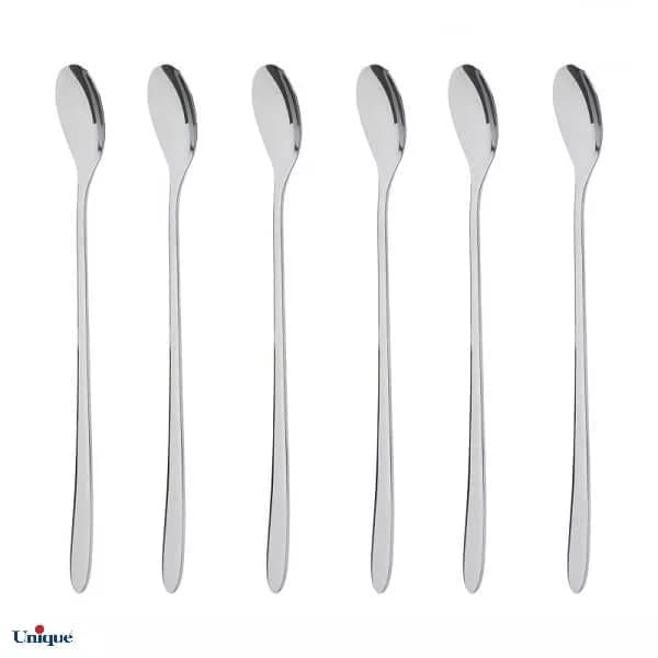قاشق شربت خوری یونیک – مدل دونا – استیل براق — تصویر ۸