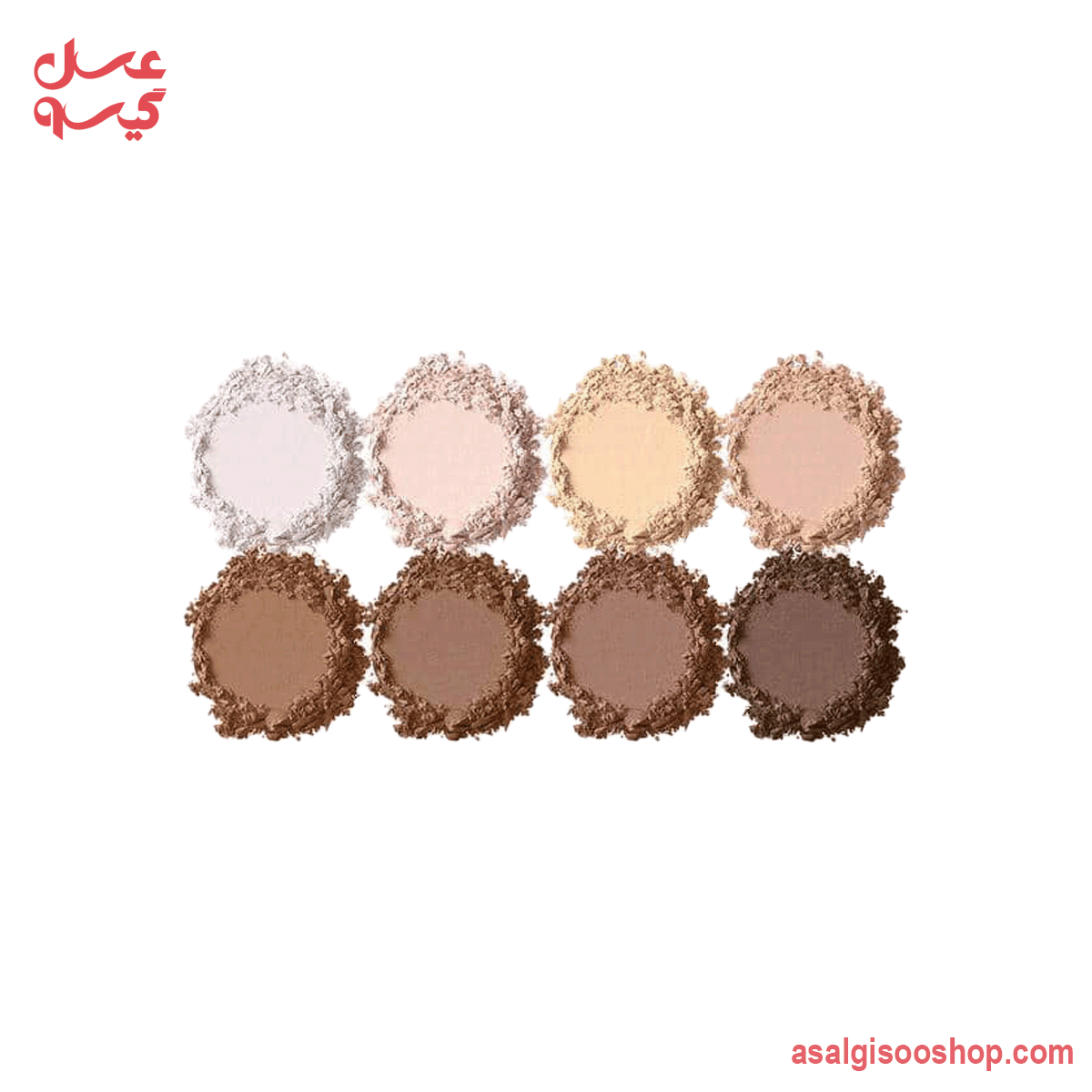 پالت کانتور خشک نیکس | NYX Highlight & Contour Pro Palette | کد 3063 — تصویر ۴