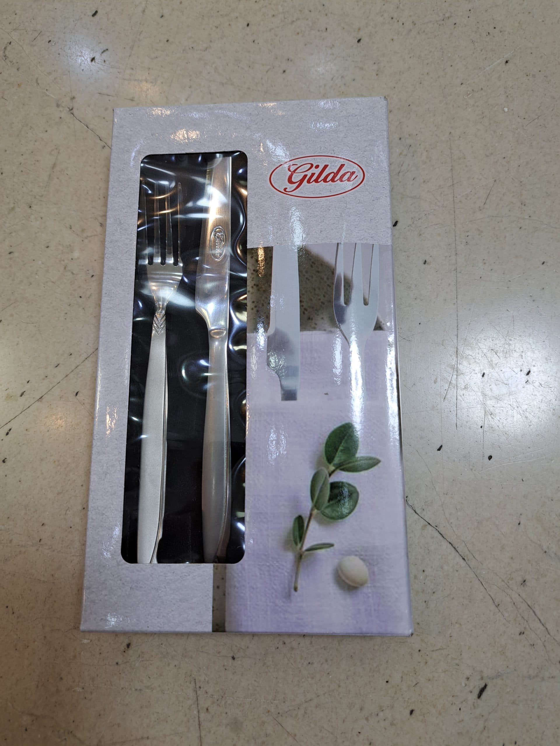 کارد و چنگال میوه خوری برند گیلدا – مدل پرنس – استیل — تصویر ۶