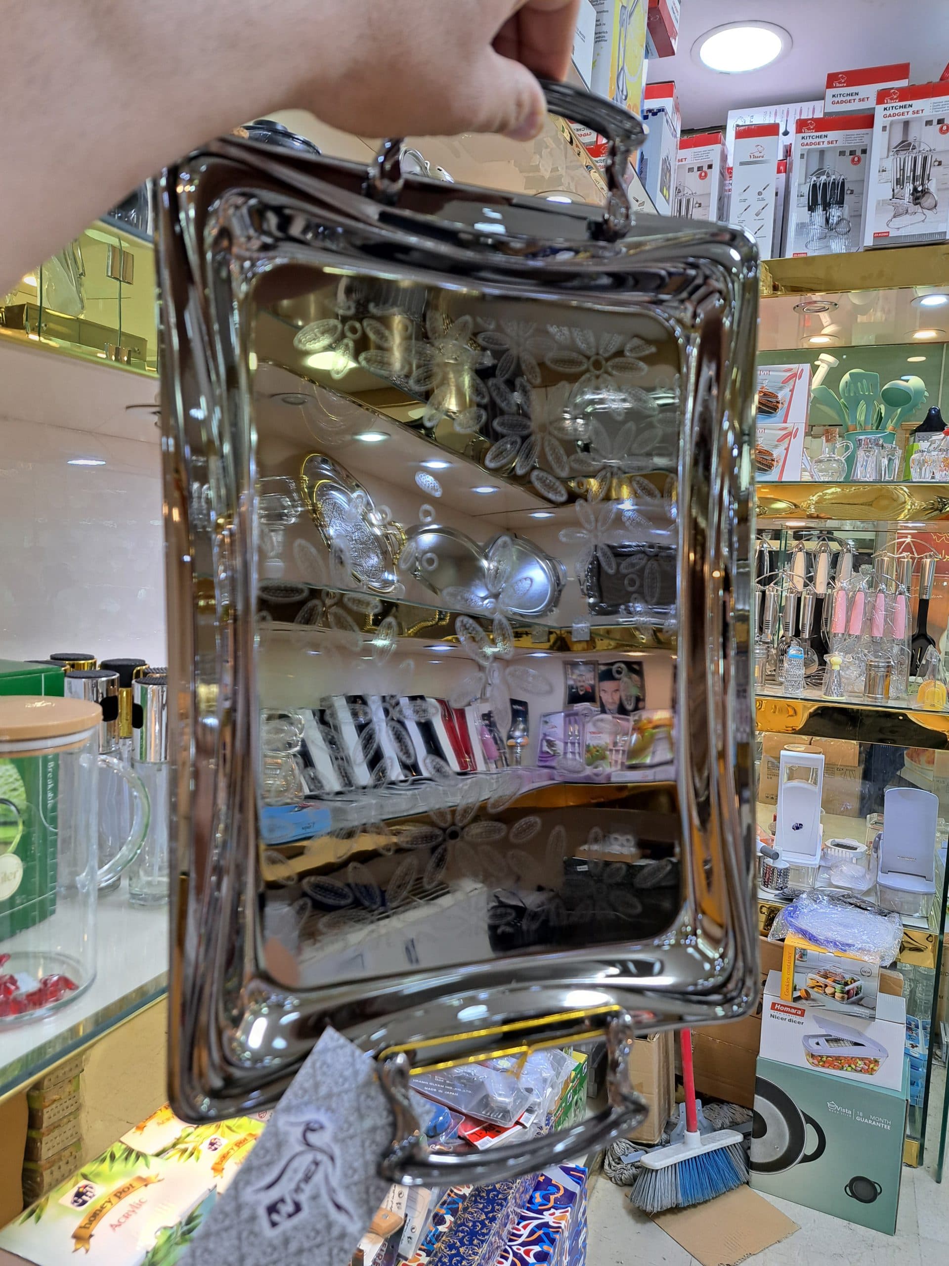 سینی چای وینکس مجموعه 2 عددی مشکی — تصویر ۲
