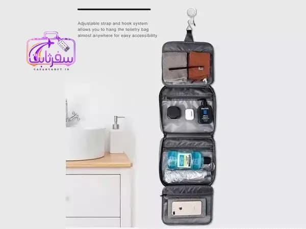 کیف آرایشی برند بنج مدل BG_۷۵۲۹ سایز متوسط — تصویر ۶