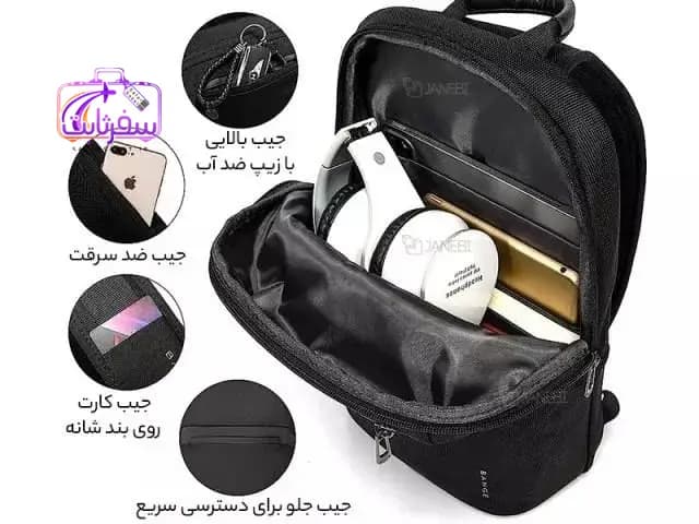 کراس بادی برند بنج مدل BG_۷۷۱۹ سایز متوسط — تصویر ۴