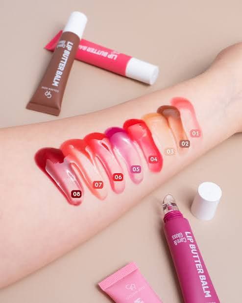 لیپ باتر بالم تیوپی گلدن رز مدل Lip Butter Balm موجود در 8 رنگ — تصویر ۲
