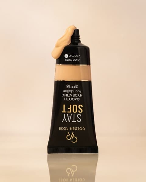 کرم پودر تیوپی آبرسان استی سافت گلدن رز با SPF 15 — تصویر ۸