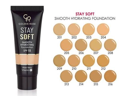 کرم پودر تیوپی آبرسان استی سافت گلدن رز با SPF 15 — تصویر ۱۰