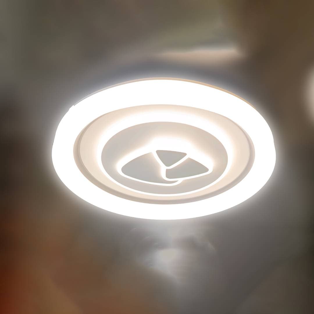 چراغ سقفی LED ویمکس 72 وات دایره 4 حالته طرح مثلث — تصویر ۳