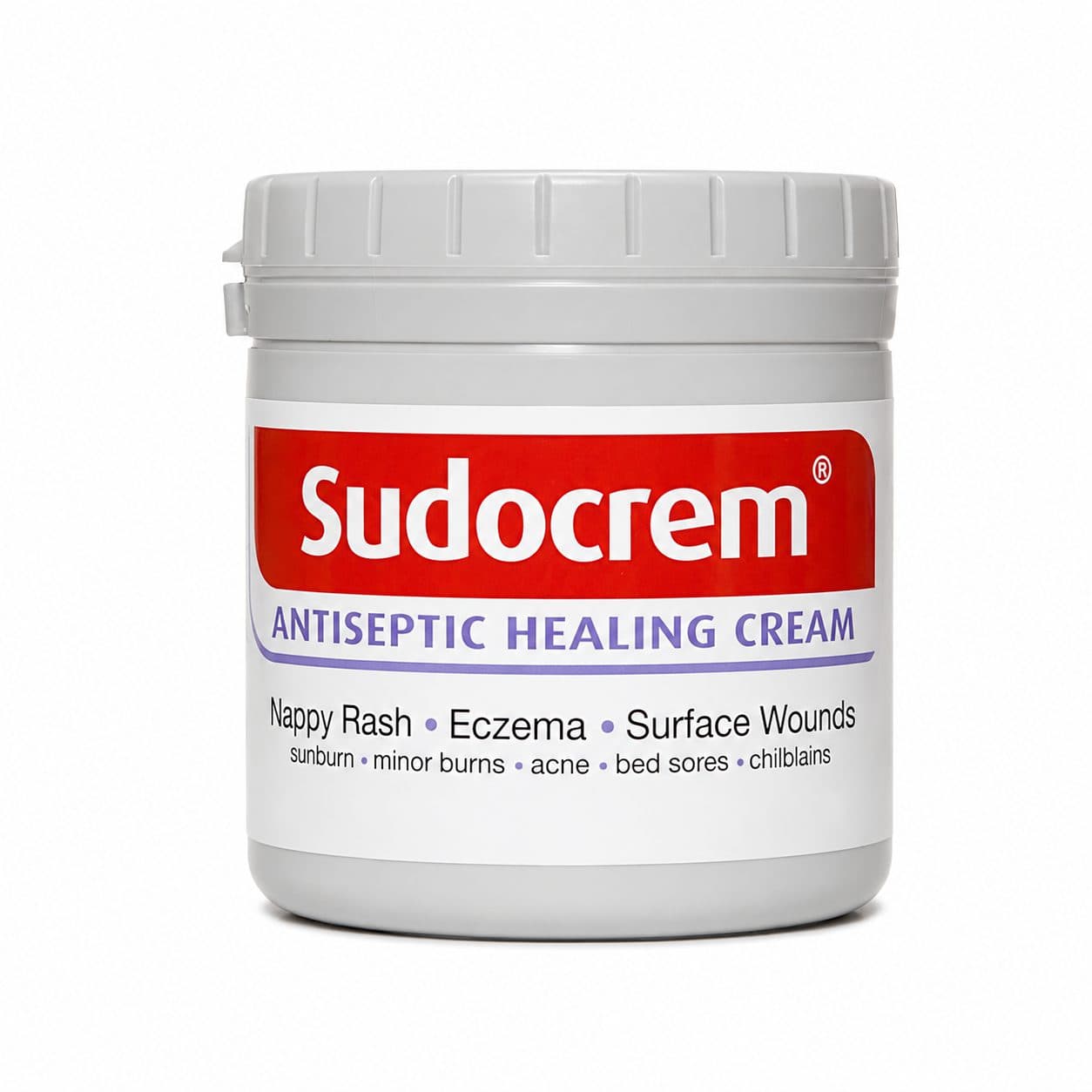 کرم آنتی‌سپتیک و ترمیم‌کننده سودو کرم Sudocrem Antiseptic Healing Cream اورجینال مناسب التهاب، سوختگی‌های جزئی و تحریکات پوستی — تصویر ۲