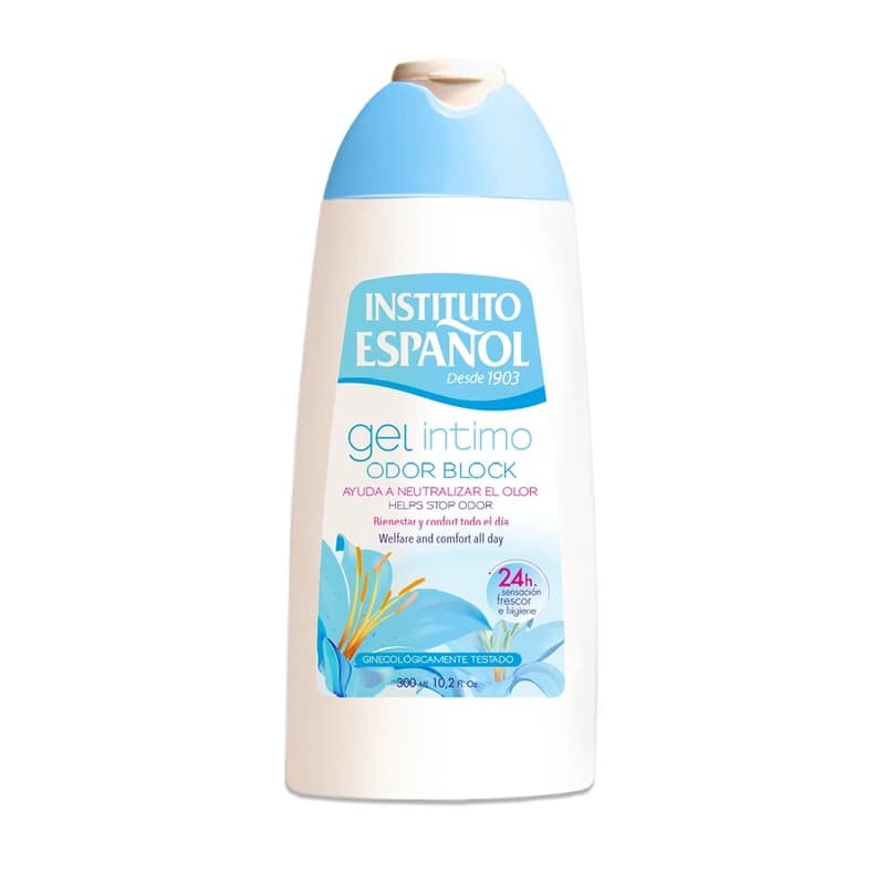 ژل بهداشتی بانوان ضد بوی نامطبوع Gel Íntimo Odor Block اینستیتوتو اسپانول ۳۰۰ میل — تصویر ۲
