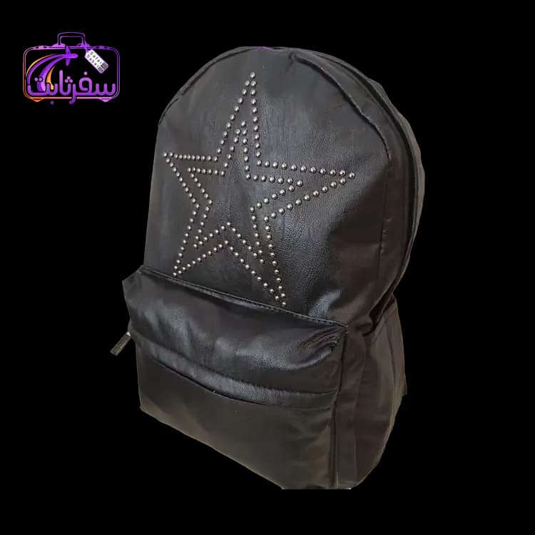 کوله پشتی طرح چرم مدل Star — تصویر ۲