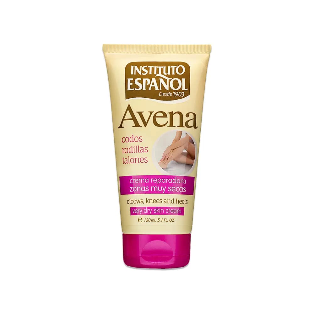 کرم ترمیم‌کننده و تغذیه‌کننده بدن با عصاره جو دوسر Tubo Crema Reparadora Avena اینستیتوتو اسپانول 150ml