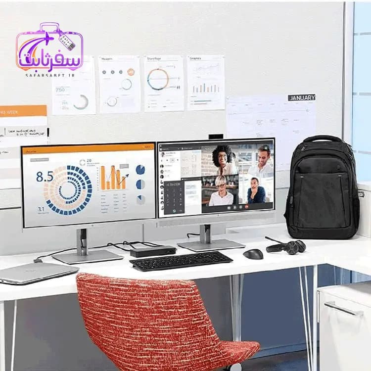 کوله پشتی برند HP مدل Business Backpack ۲SC۶۷AA سایز ۱۷.۳ — تصویر ۶
