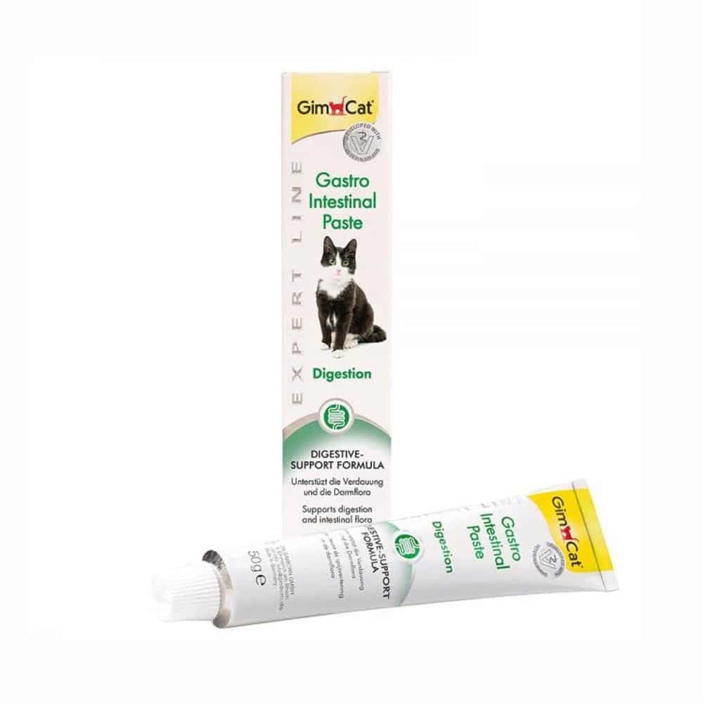 خمیر گسترو گربه جیم کت مخصوص دستگاه گوارش حاوی پروبیوتیک 50 گرم Gastro Intestinal — تصویر ۲
