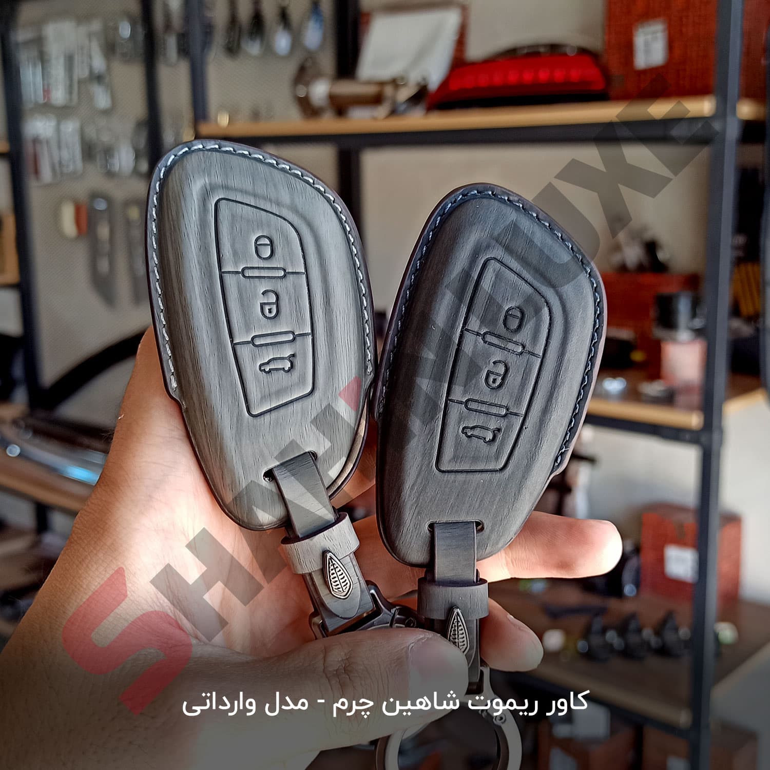 کاور چرم ریموت کیلس شاهین — تصویر ۳