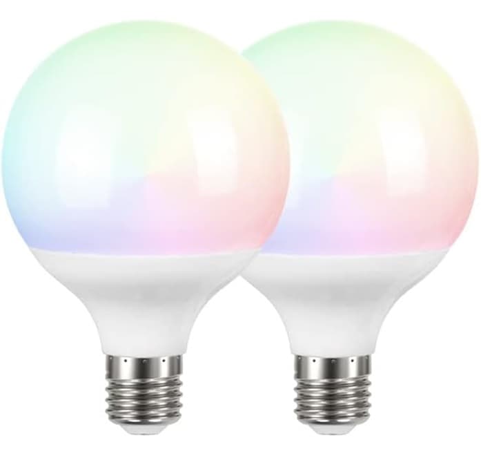 لامپ هوشمند حبابی ۱۱ وات Garza مدل G95 | پک دو عددی RGB + CCT — تصویر ۸