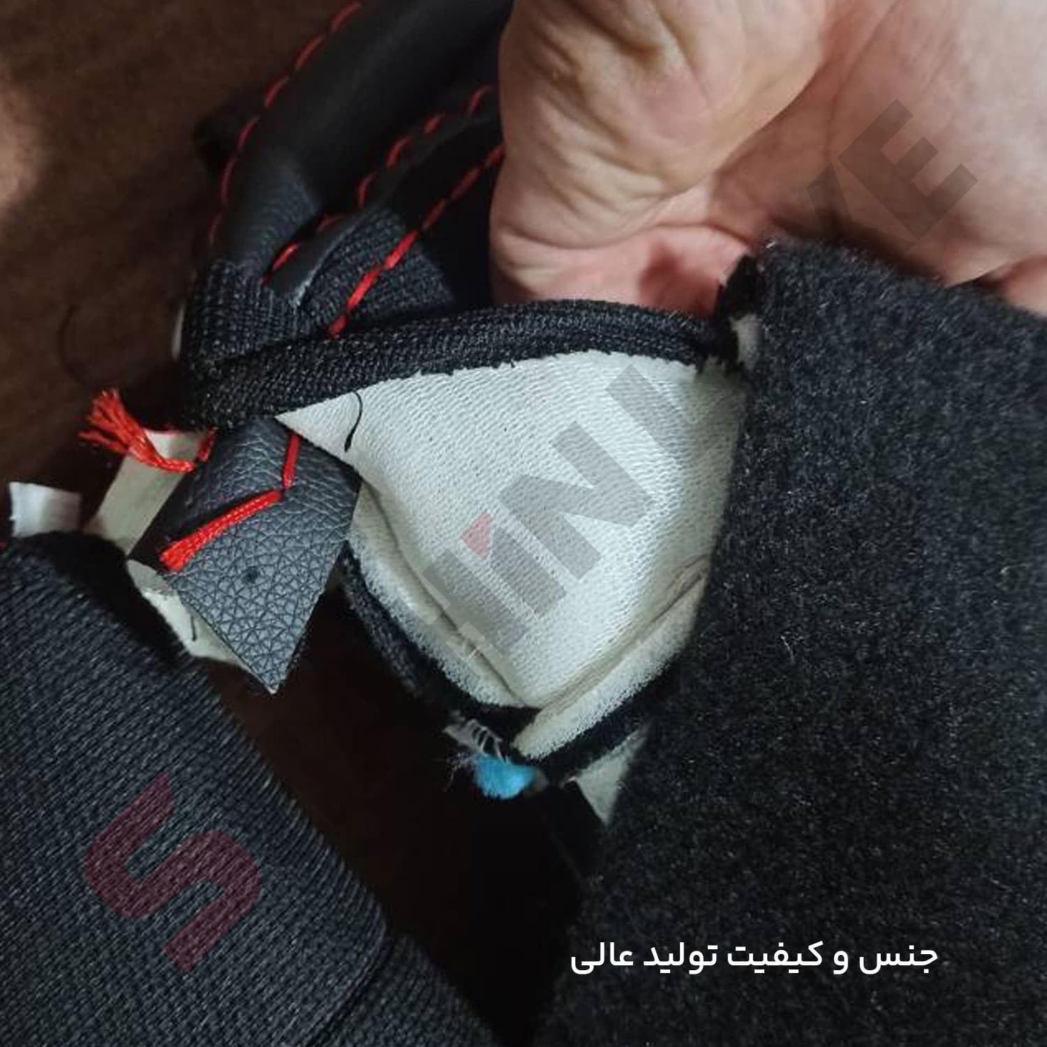 روکش صندلی شاهین طرح VIP برند جلوه — تصویر ۸