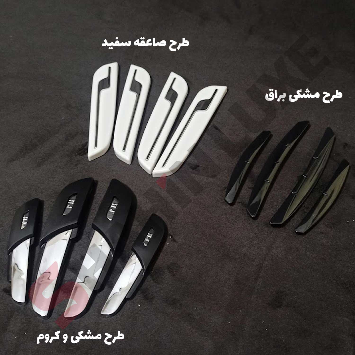ضربه گیر ژلهای درب خودرو بسته 4 عددی — تصویر ۲