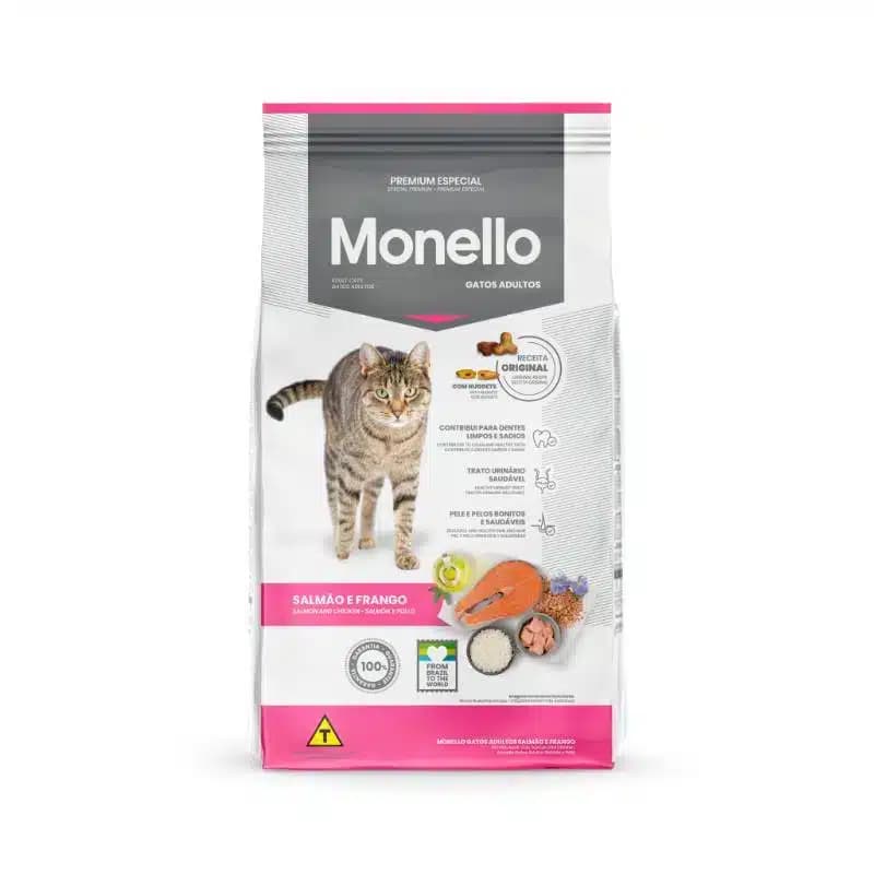 غذای خشک گربه مونلو مدل میکس 1 کیلوگرم Monello Mix — تصویر ۲