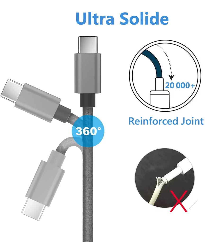 کابل شارژ Yosou USB A to USB C — تصویر ۴