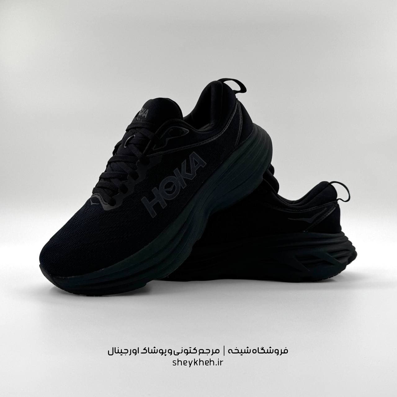 هوکا باندی HOKA BONDI 8 WIDE مدل 1127954BBLC — تصویر ۲