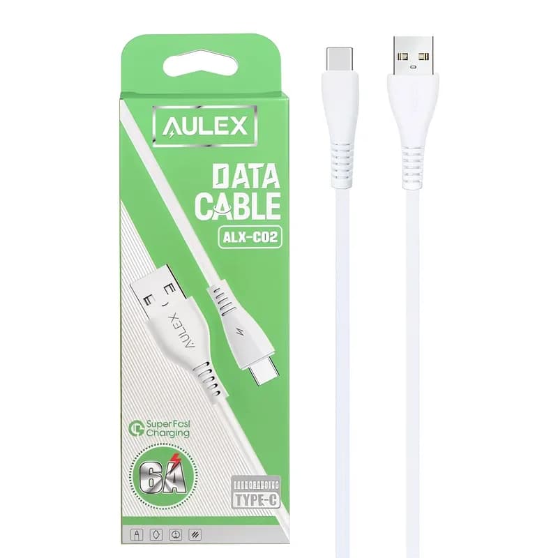 کابل تبدیل USB به micro آیولکس مدل ALX-C02 6A طول 1 متر