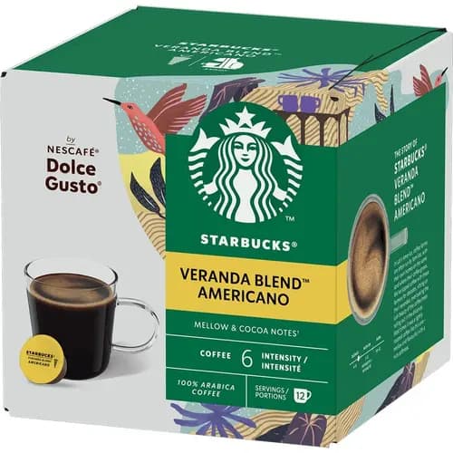 کپسول قهوه دولچه گوستو استارباکس امریکانو VERANDA BLEND AMERICANO