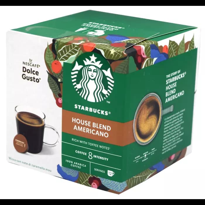 کپسول دولچه گوستو استارباکس ِDOLCE GUSTO STARBUCKS HOUSE BLEND AMERICANO