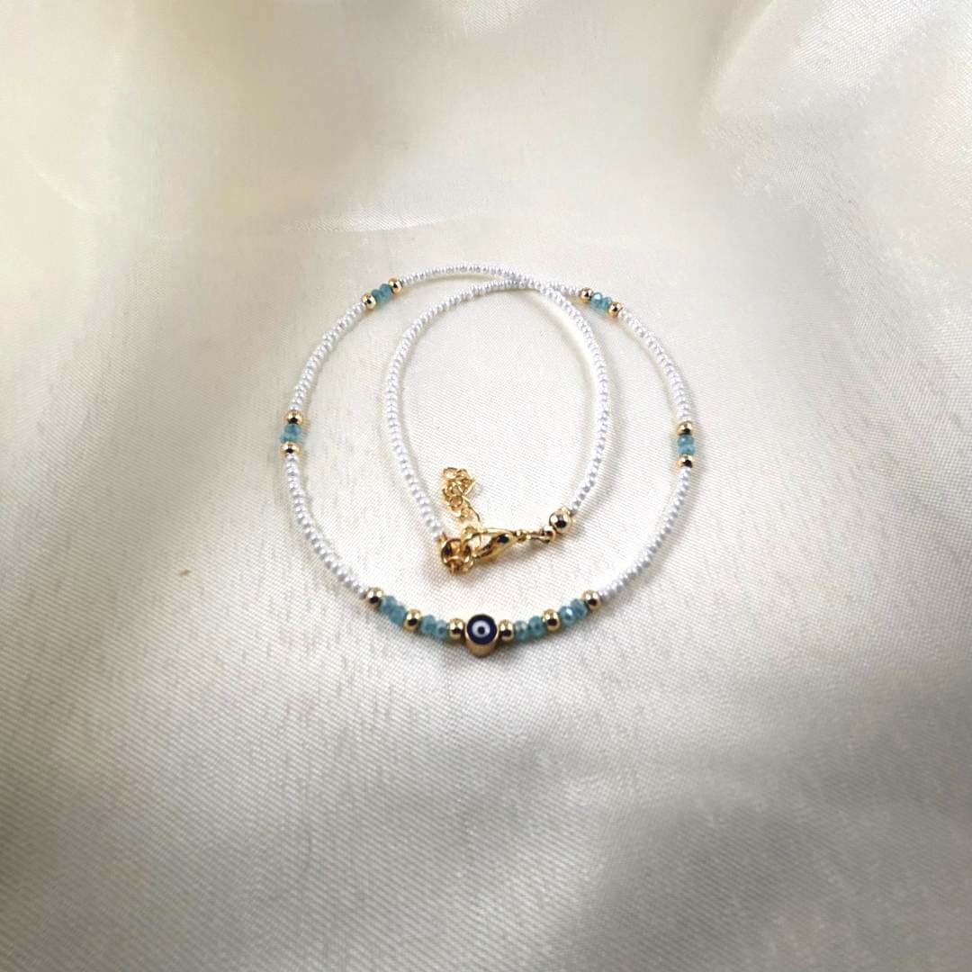 گردنبند ترک منجوق چشم نظر – ۰۱۱ — تصویر ۳
