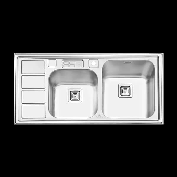 سینک ظرفشویی پرنیان استیل PS1220