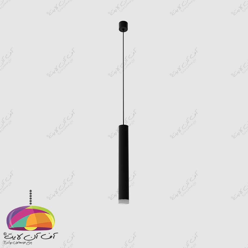 چراغ آویز LED روکار 45 سانت مدل پندالوکس مازی نور — تصویر ۲