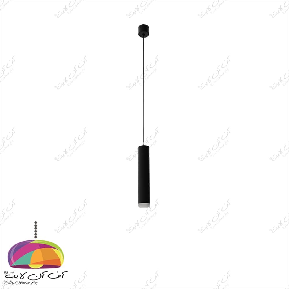 چراغ آویز LED روکار 30 سانت مدل پندالوکس مازی نور