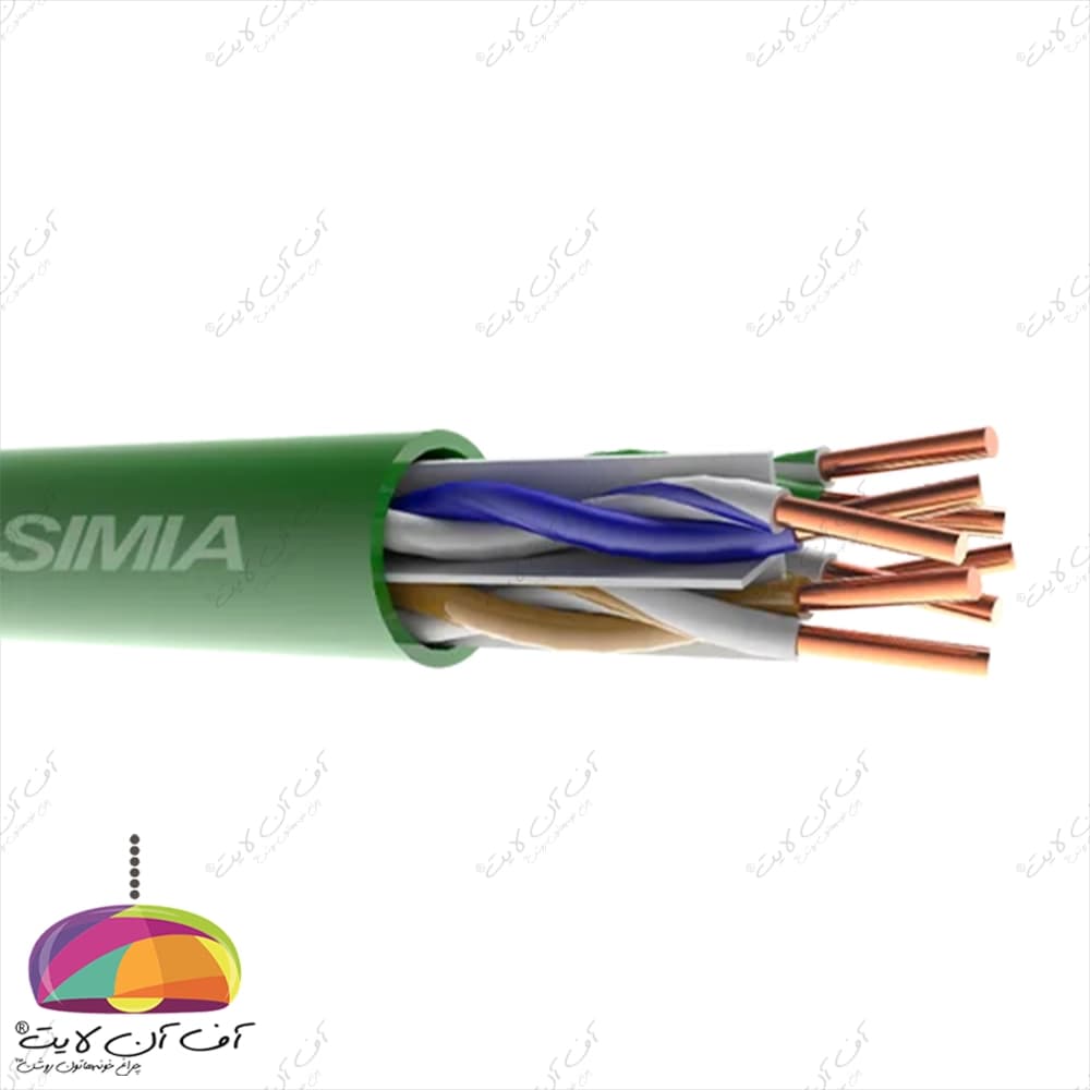 کابل شبکه CAT 6 – UTP/PVC سیمیا
